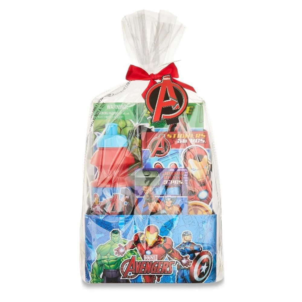 New Marvel Avengers Kids Boy Gift tin Set Birthday Holiday Festive